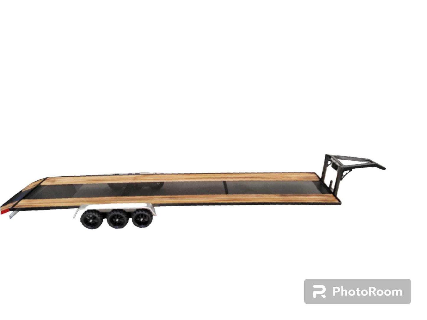 1/10 scale 2 CAR RC TRAILERS Gooseneck