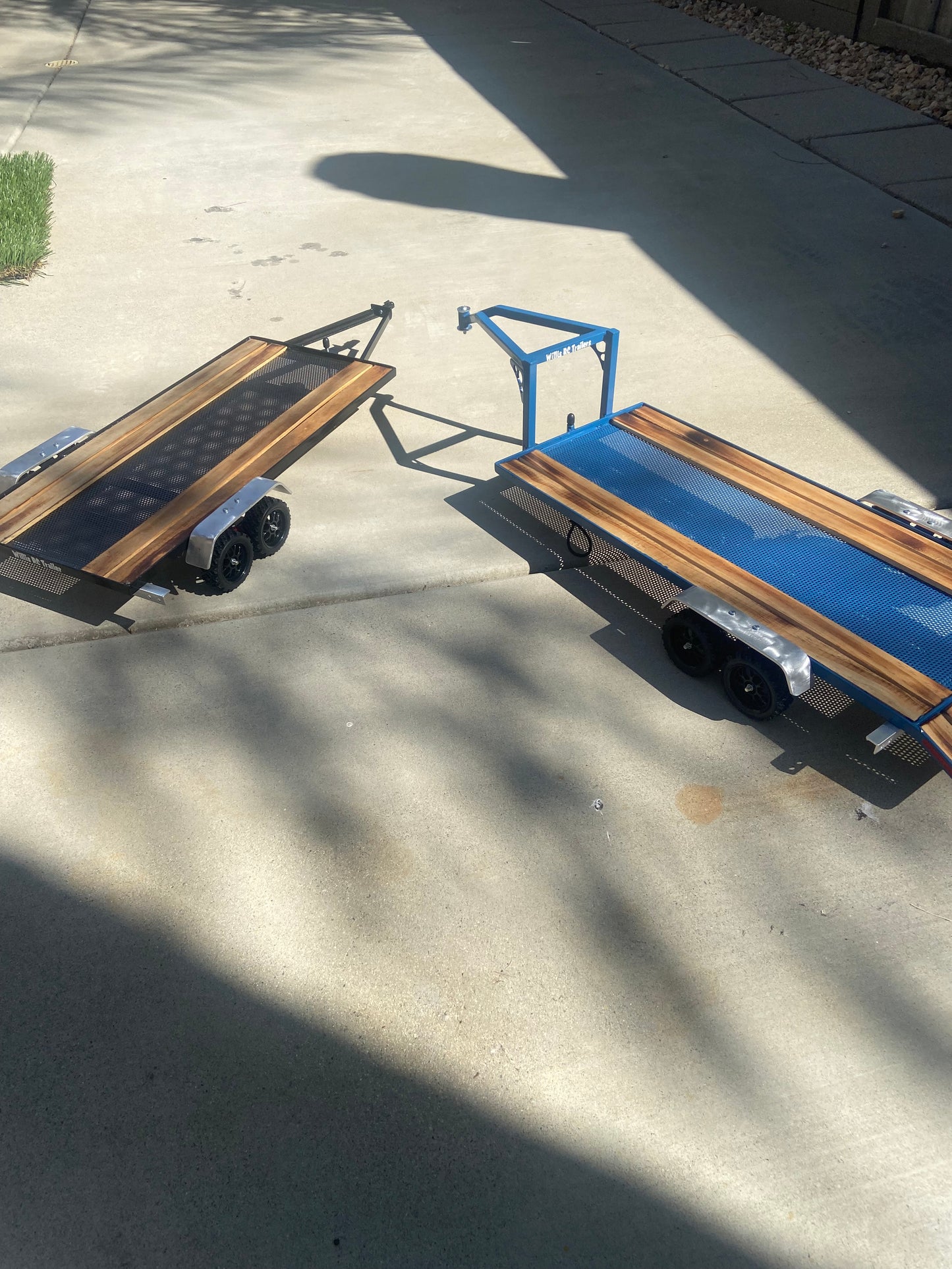 Single car gooseneck w/6"hinged ramp tailgate