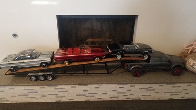 3 car Wedge trailer